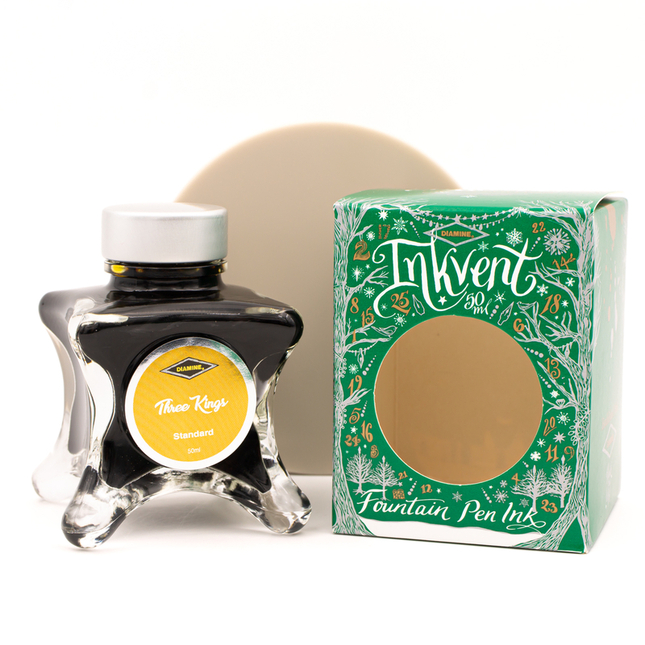 Diamine Inkvent Three Kings Ink Bottle 50 ml Green Edition