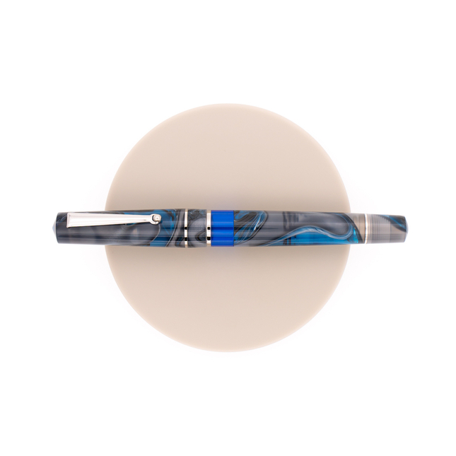 Delta Dune Fountain Pen Reflex & Rhodium