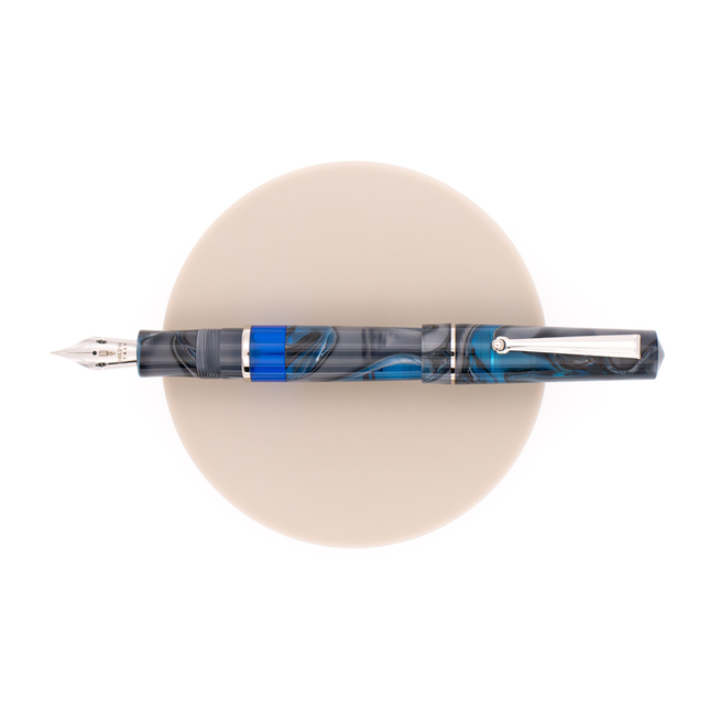 Delta Dune Fountain Pen Reflex & Rhodium