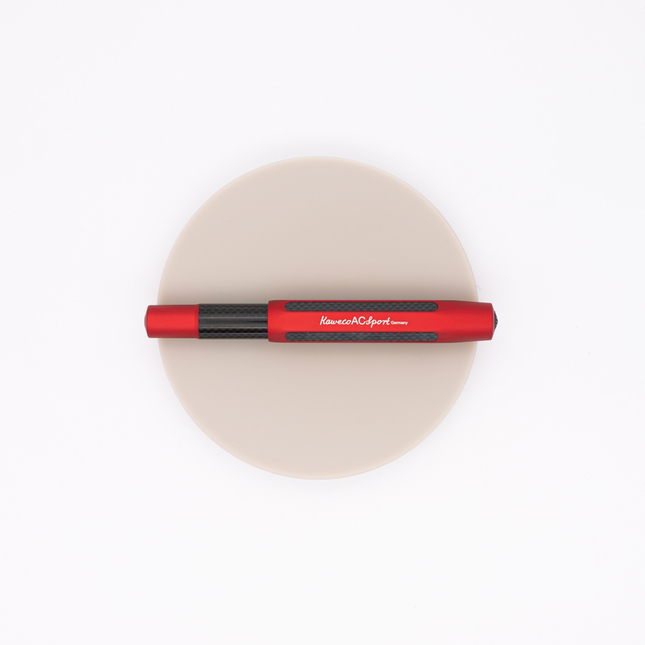 Kaweco AC Sport Penna Stilografica Carbonio Rossa