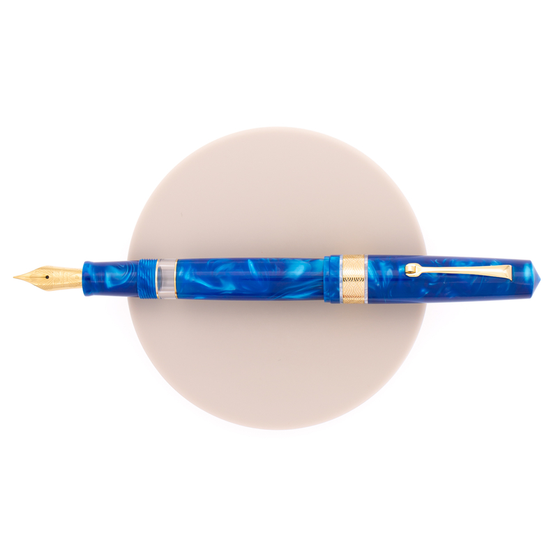 Leonardo Officina Italiana Leonardo Momento Magico Fountain Pen Pithecusa & Gold 14 KT