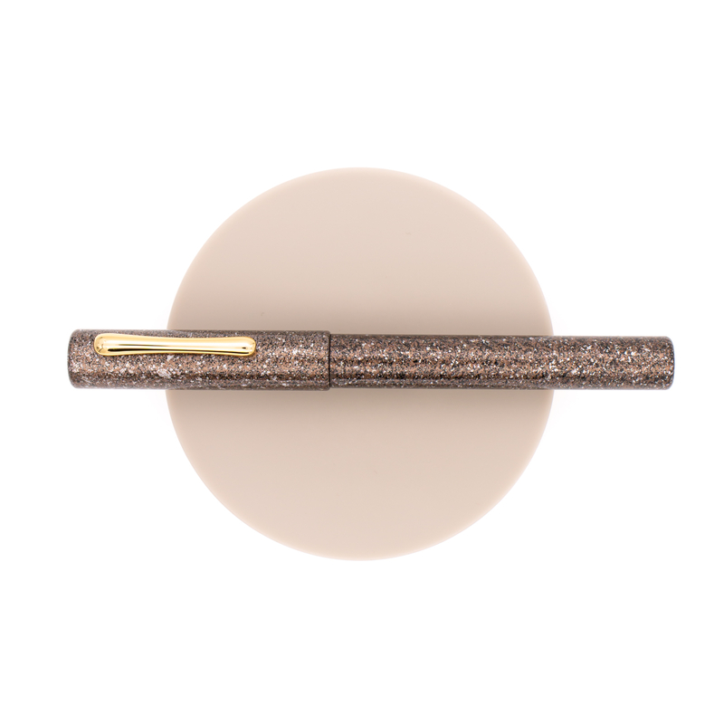 Taccia Taccia Granite Stone Fountain Pen Brown