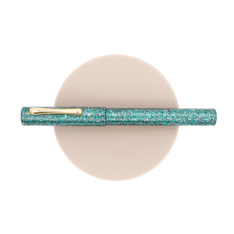 Taccia Taccia Granite Stone Fountain Pen Green