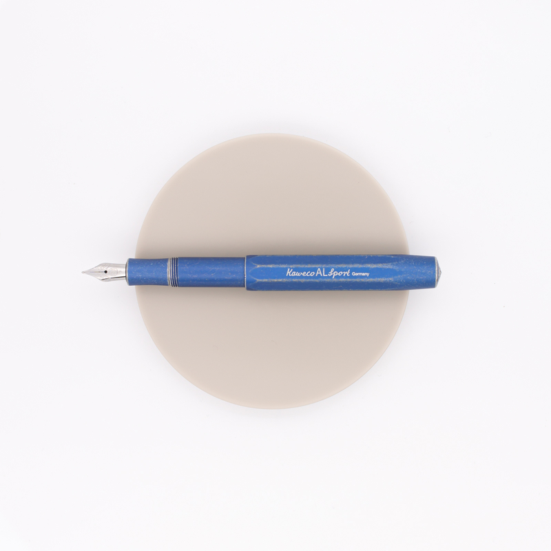 Kaweco AL Sport Stonewashed Penna Stilografica Blu