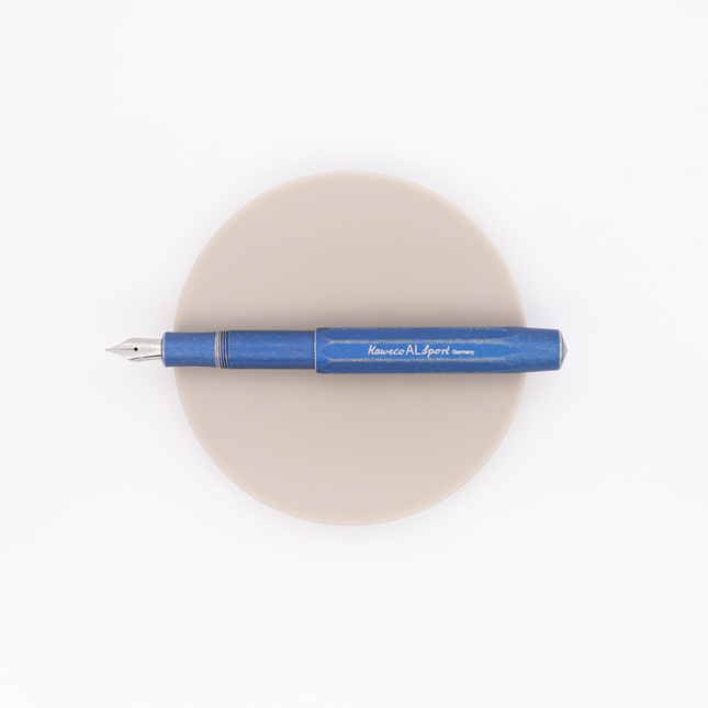 Kaweco AL Sport Stonewashed Penna Stilografica Blu