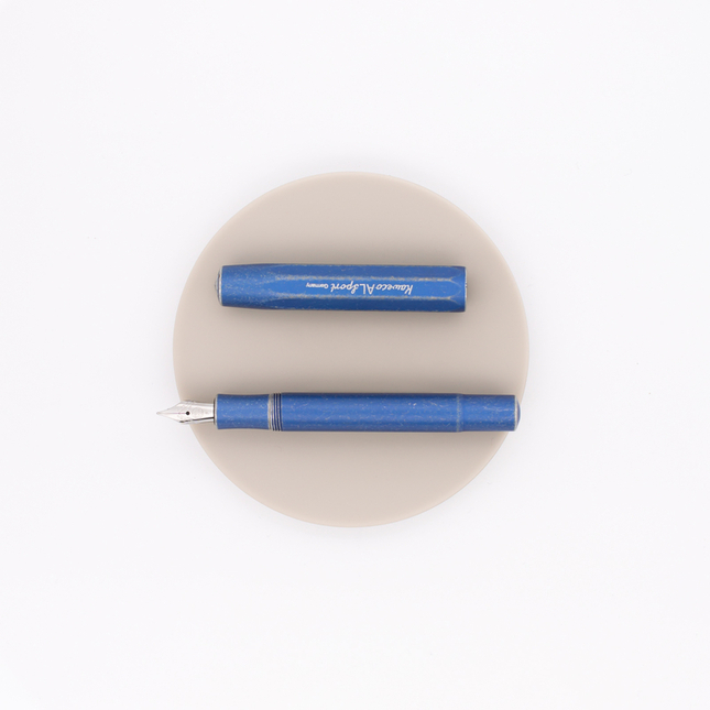 Kaweco AL Sport Stonewashed Penna Stilografica Blu