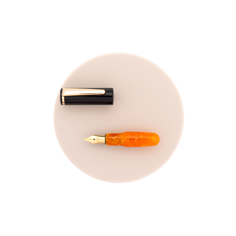 Wancher Wancher PuChiCo Fountain Pen Black Chocolate Orange