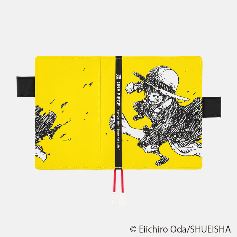 Hobonichi Hobonichi ONE PIECE magazine: Straw Hat Luffy (Yellow) A6 [Cover Only]