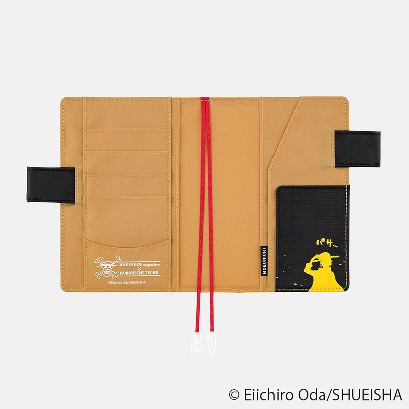 Hobonichi Hobonichi ONE PIECE magazine: Straw Hat Luffy (Yellow) A6 [Cover Only]