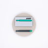 Lamy T10 Green 5 Ink Cartridges