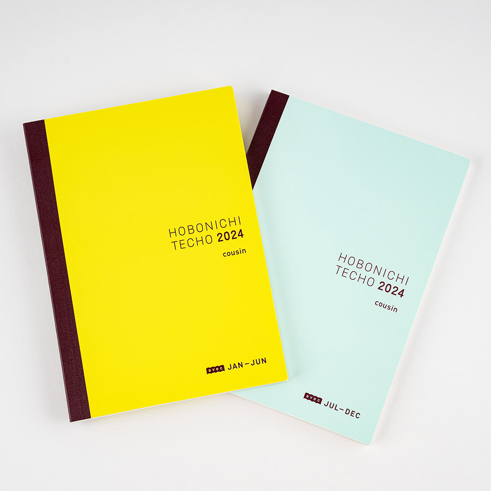 Hobonichi Techo Cousin Avec Books 2024 Agenda A5 Giornaliera