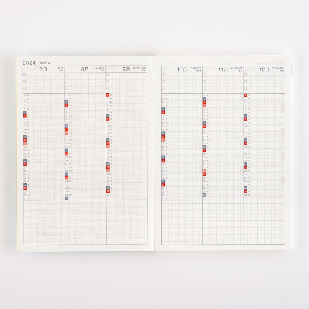 Hobonichi Techo Cousin Avec Books 2024 Agenda A5 Giornaliera