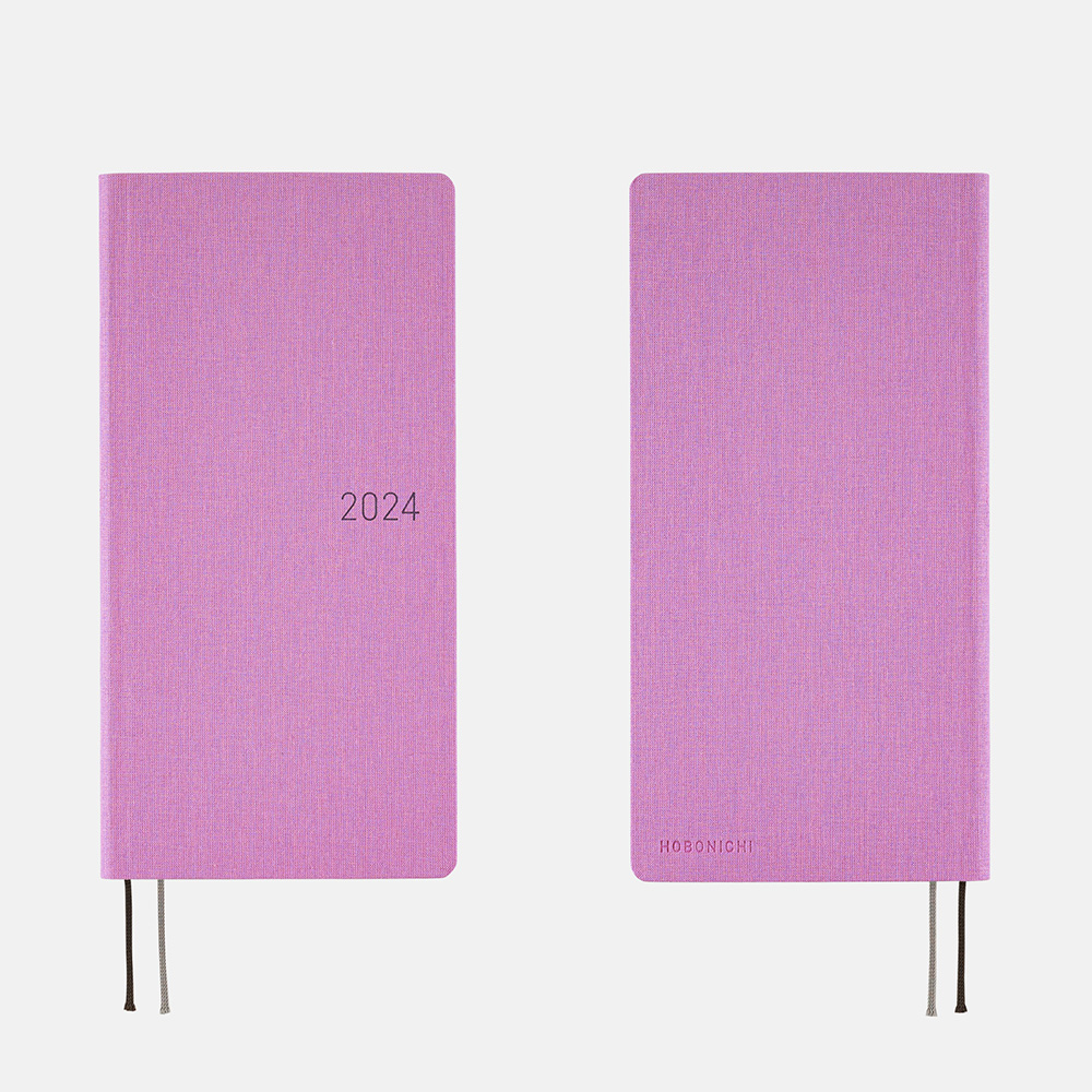 Hobonichi Techo Weeks 2024 Colors Lavender Spring