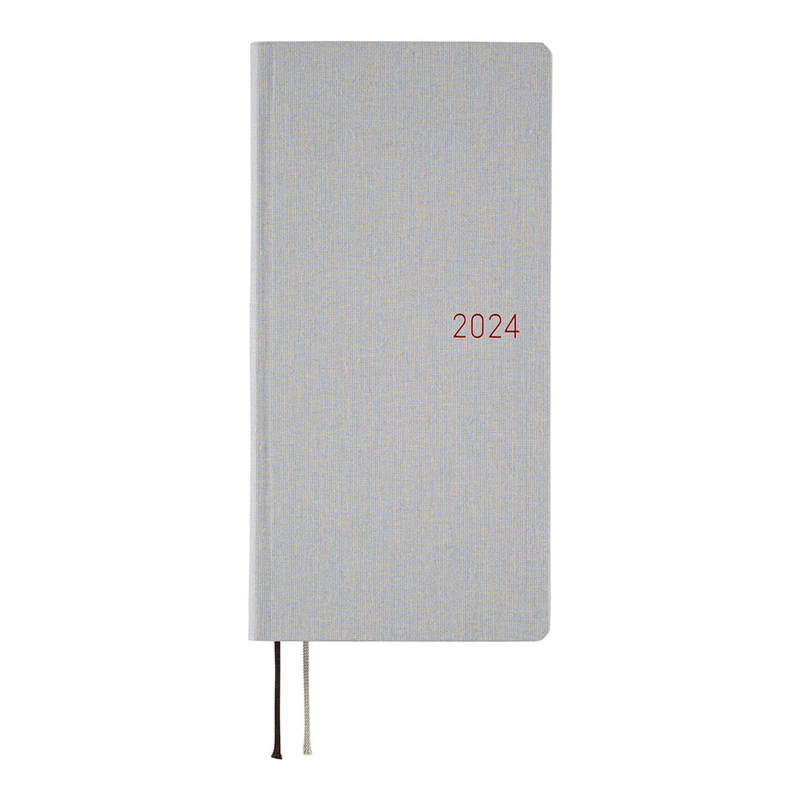 Hobonichi Techo Weeks Colors Stylish Gray Agenda 2024 Settimanale Spring