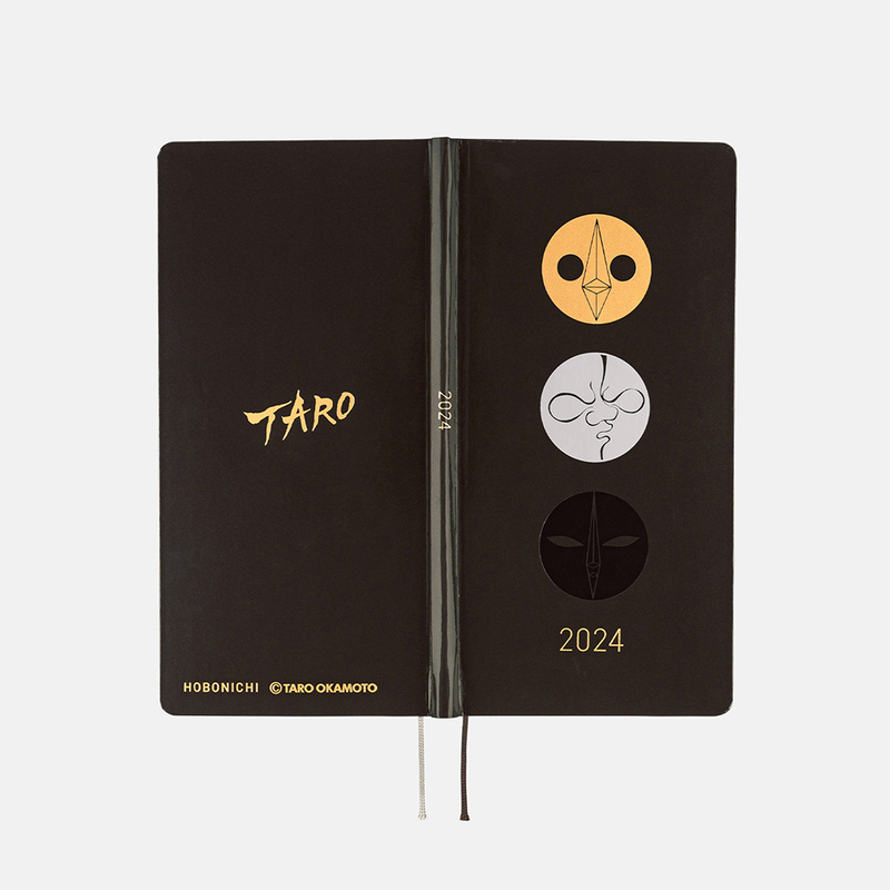 Hobonichi Techo Weeks 2024 - Taro Okamoto: Three Faces