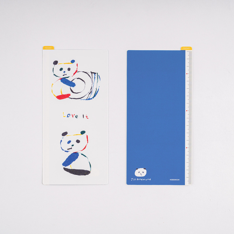 Hobonichi Hobonichi Pencil Board for Weeks Jin Kitamura: Love it (Panda)