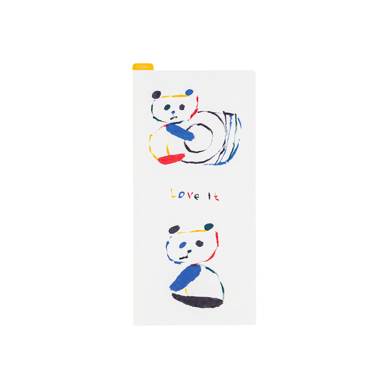 Hobonichi Hobonichi Pencil Board for Weeks Jin Kitamura: Love it (Panda)