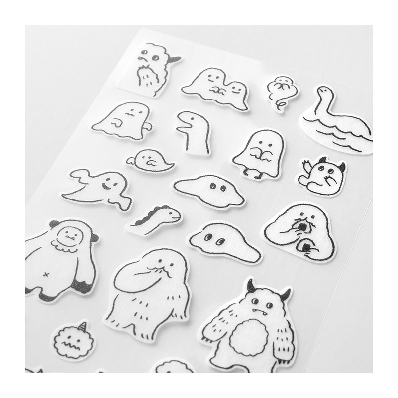 Midori Midori Sticker Two Sheets Monster