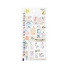 Midori Midori Sticker Two Sheets Adesivi Decorativi Stationery