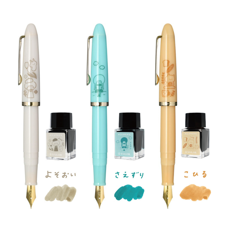 Sailor Sailor Profit Junior +10 x Mizutama Set Penna Stilografica Yosooi