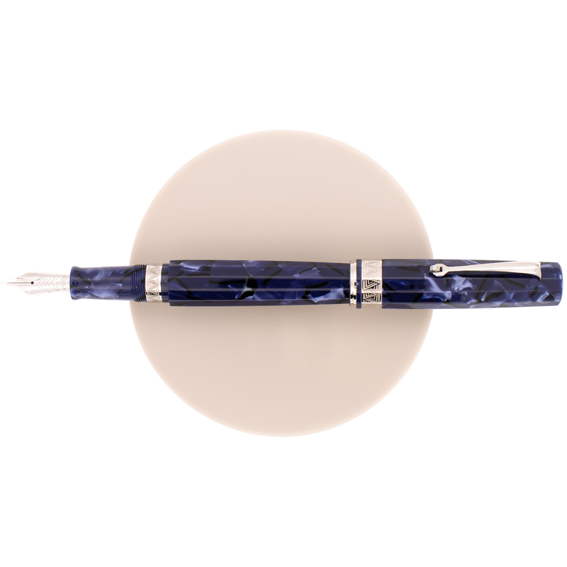 Omas Omas Paragon Penna Stilografica Blue Royale & Rodio