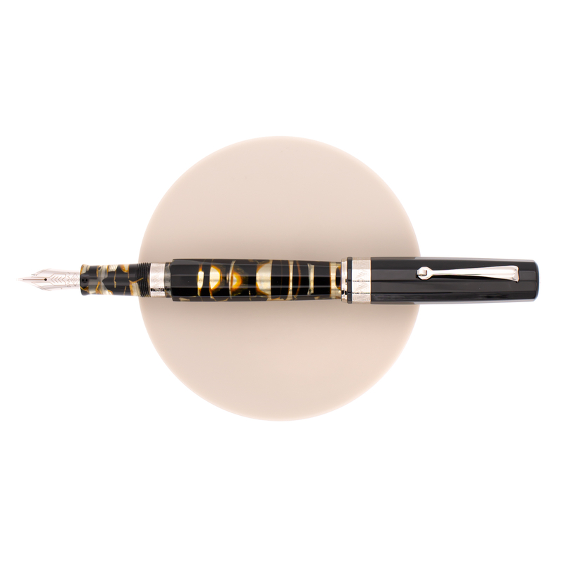 Omas Omas Paragon Fountain Pen Black Lucens & Rhodium