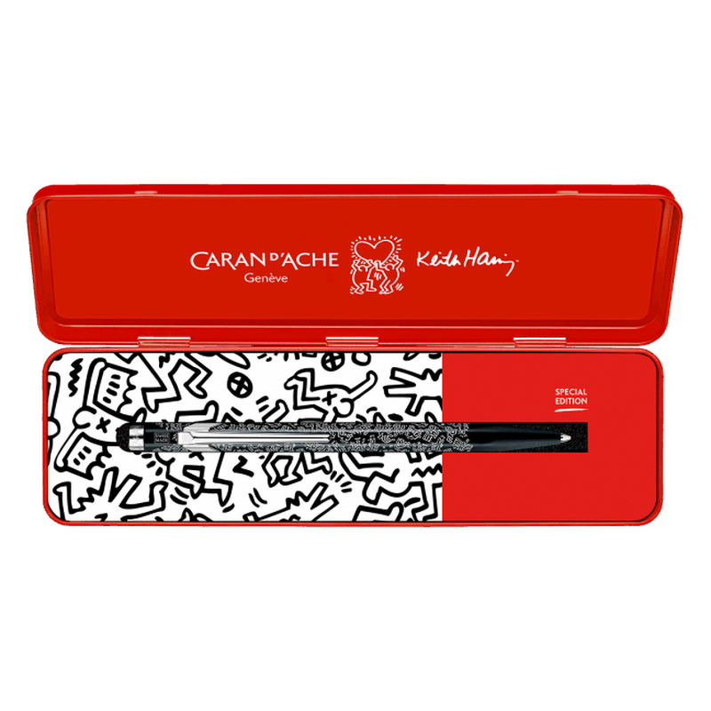 Caran d'Ache Caran d'Ache 849 Keith Haring Penna Sfera Nera Edizione Speciale