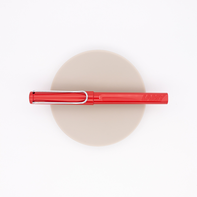 Lamy Safari Rollerball Pen Red