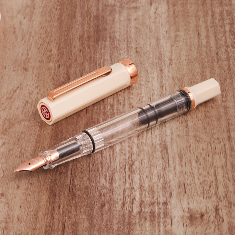 TWSBI Twsbi Eco Penna Stilografica Creme & Oro Rosa