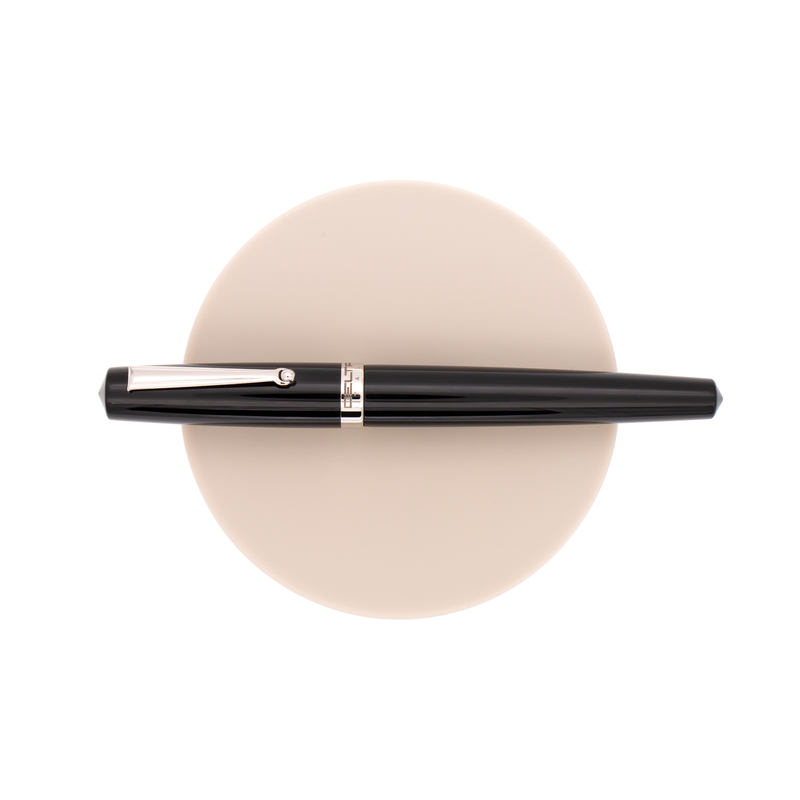 Delta Delta Intesa 2.0 Fountain Pen Black & Rhodium