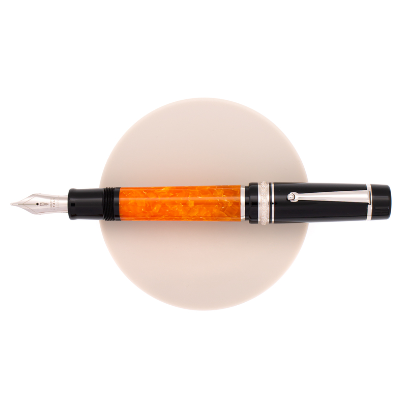 Delta Delta DV Oversize Fountain Pen Original & Rhodium