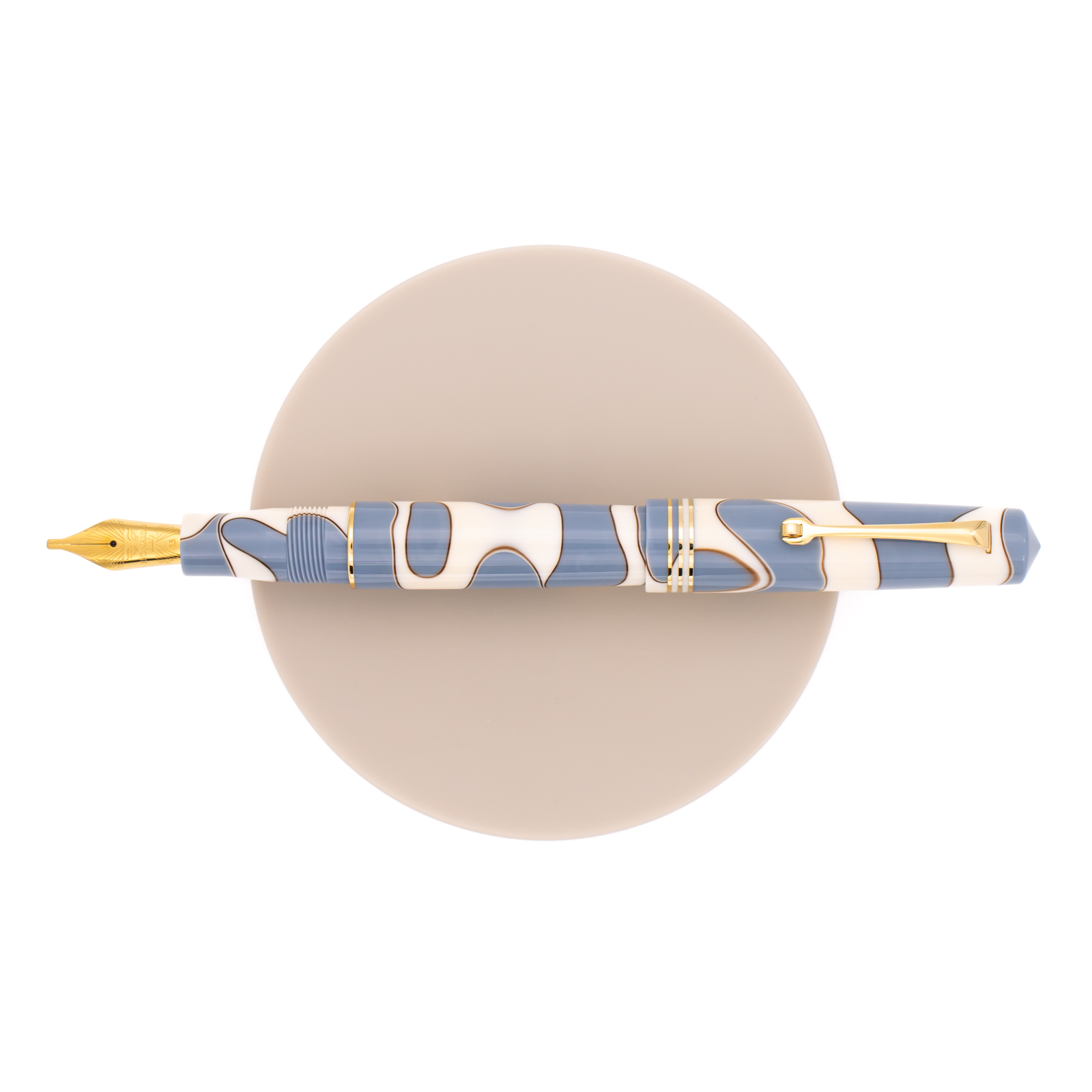 Leonardo Momento Zero Nuvola & Gold 14k | Fountain Pen | Stilo&Stile