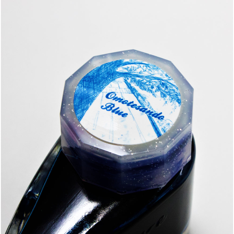 Bungubox Bungubox Ink Tells More Omotesando Blue Ink Bottle 30 ml