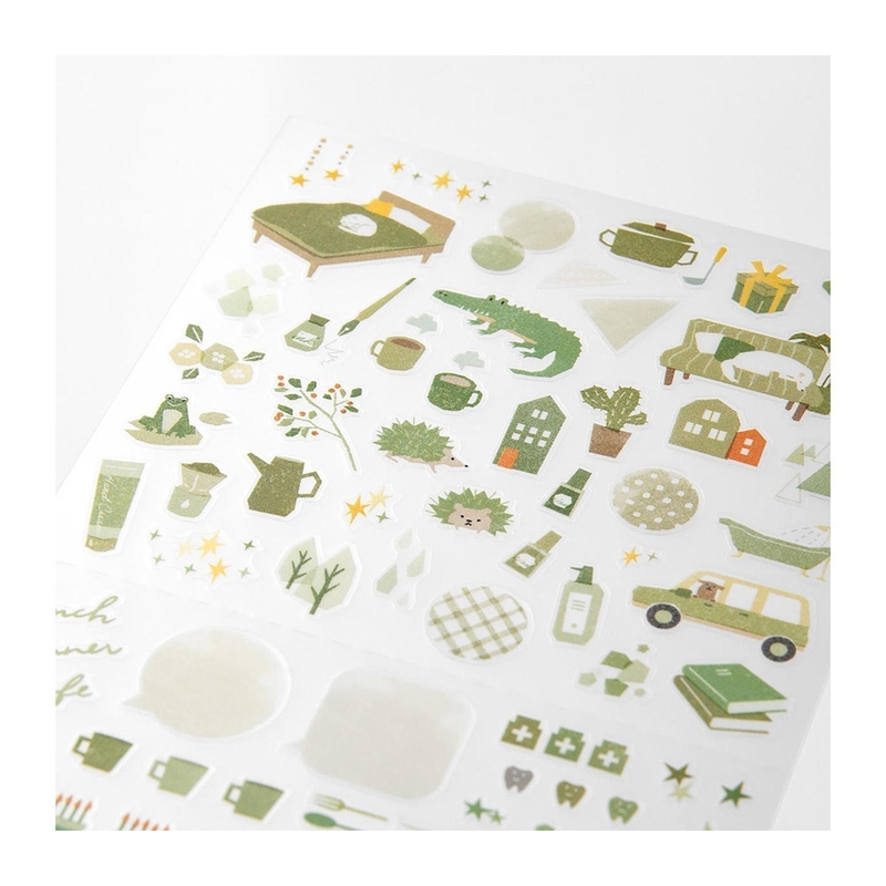 Midori Midori Color Sticker Adesivi Decorativi Moss Green