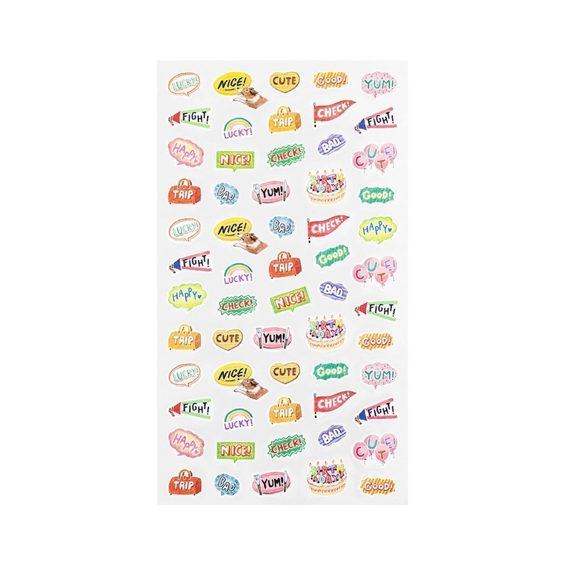 Midori Midori Stickers for Diary Wards