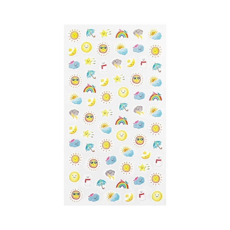 Midori Midori Stickers for Diary Weather