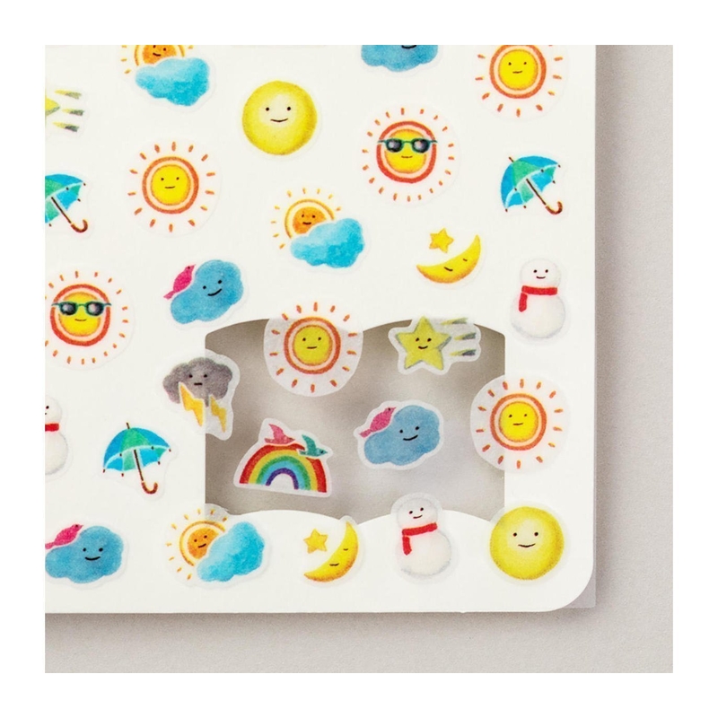 Midori Midori Stickers for Diary Weather