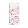 Midori Midori Color Sticker Adesivi Decorativi Rosa