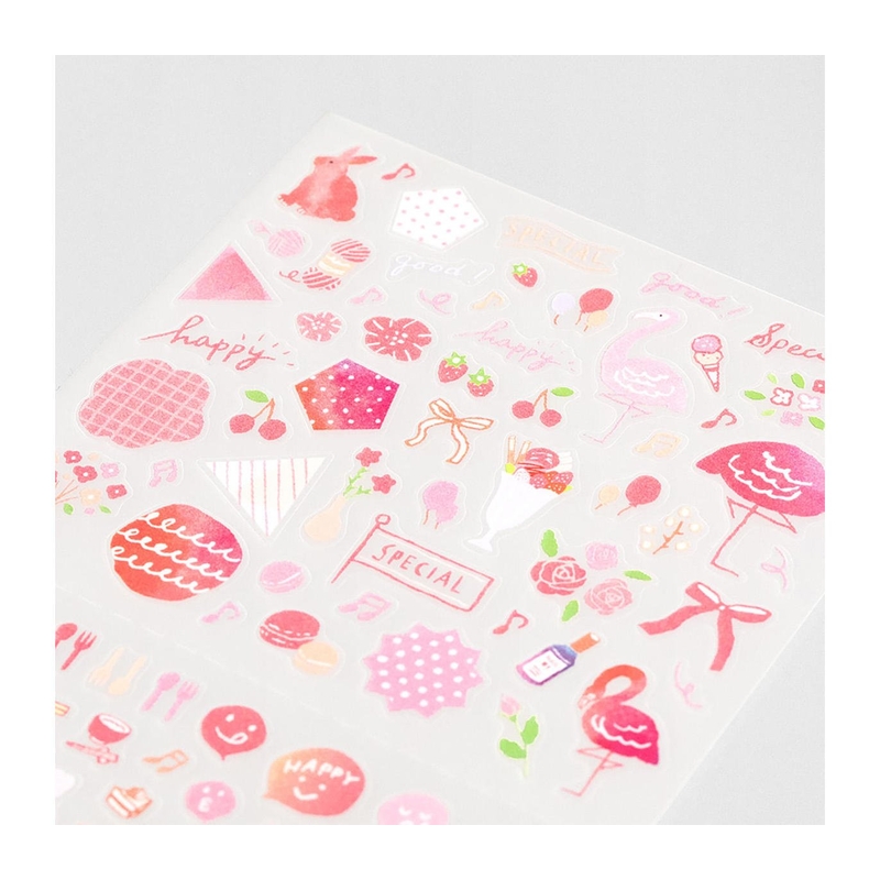 Midori Midori Color Sticker Pink