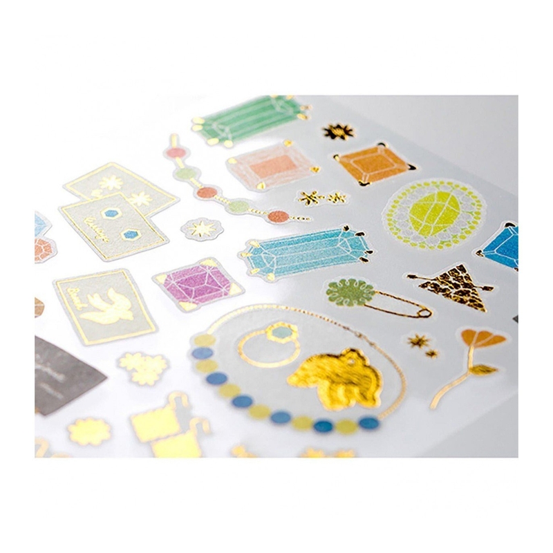 Midori Sticker Marché Accessory, Stationery Stickers