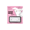 Midori Midori Paintable Stamp Pre-Inked Half-Size Cat