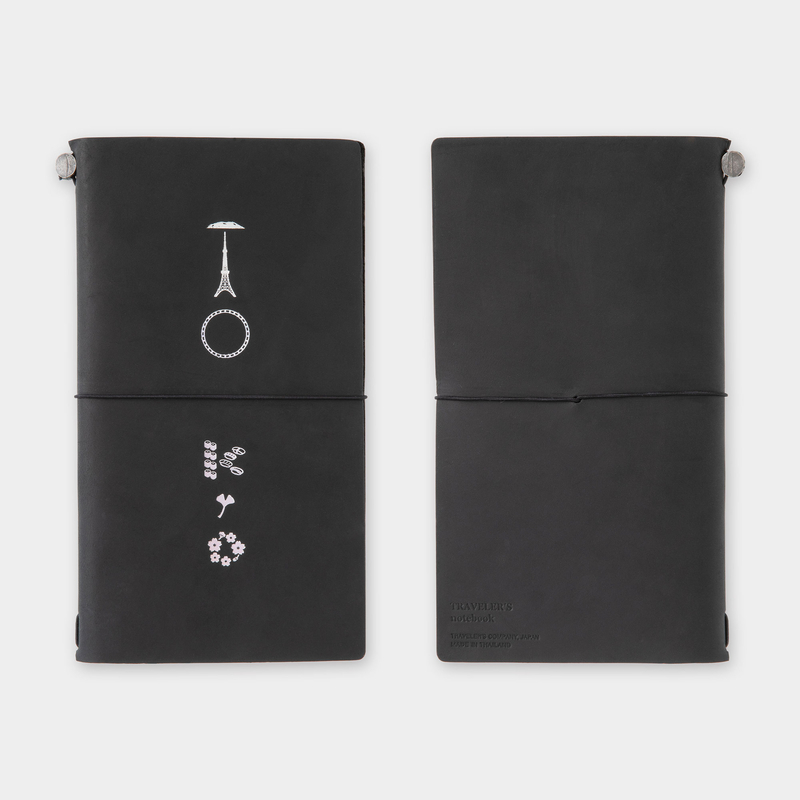 Traveler's Company Traveler's Notebook Regular Size Tokyo Black Limited Edition