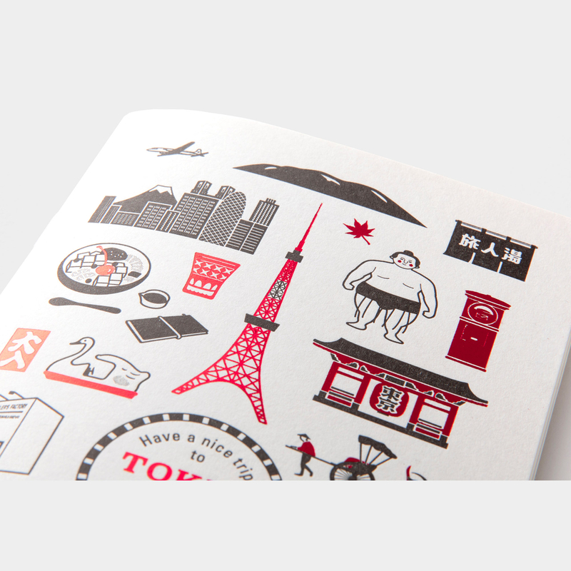Traveler's Company Traveler's Notebook Refill Regular Size Tokyo Blank Limited Edition