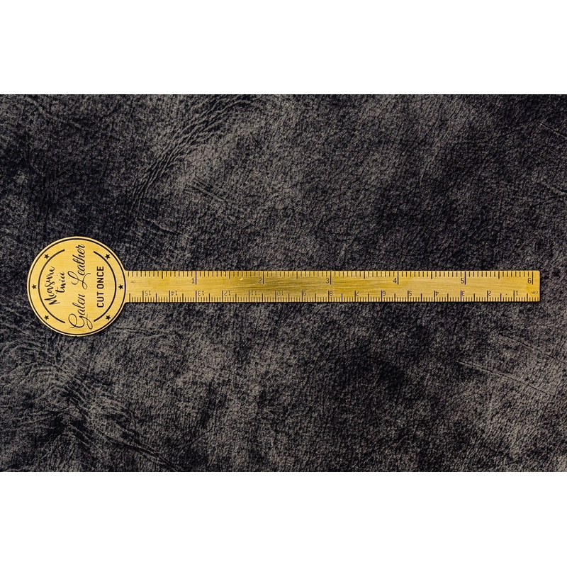 Galen Leather Galen Leather Brass Ruler & Letter Opener