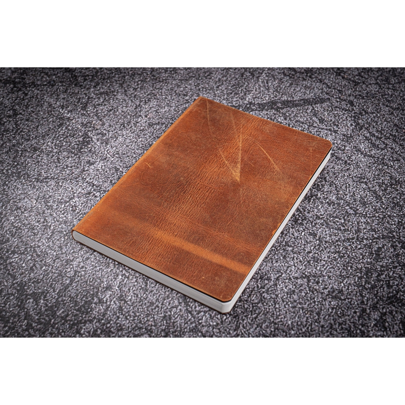 Galen Leather Galen Leather Notebook B6 Carta Tomoe River Crazy Horse Brown