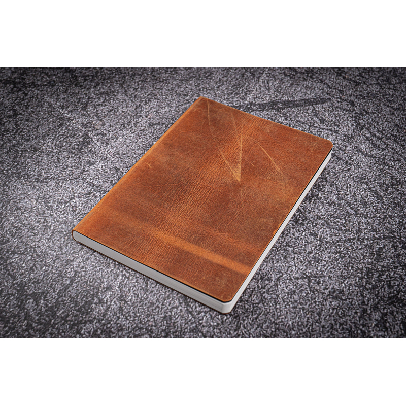 Galen Leather Galen Leather Notebook A6 Carta Tomoe River Crazy Horse Brown