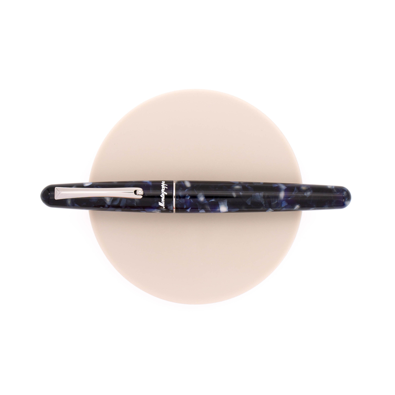 Montegrappa Montegrappa Elmo 01 Penna Stilografica Stonewash Blue Edizione Speciale