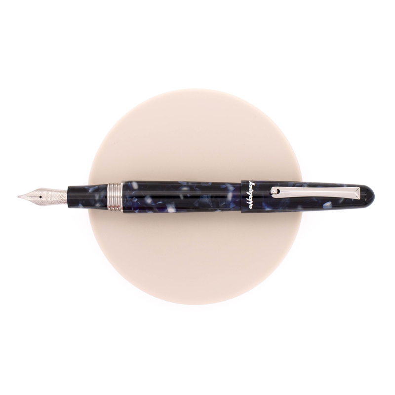 Montegrappa Montegrappa Elmo 01 Penna Stilografica Stonewash Blue Edizione Speciale