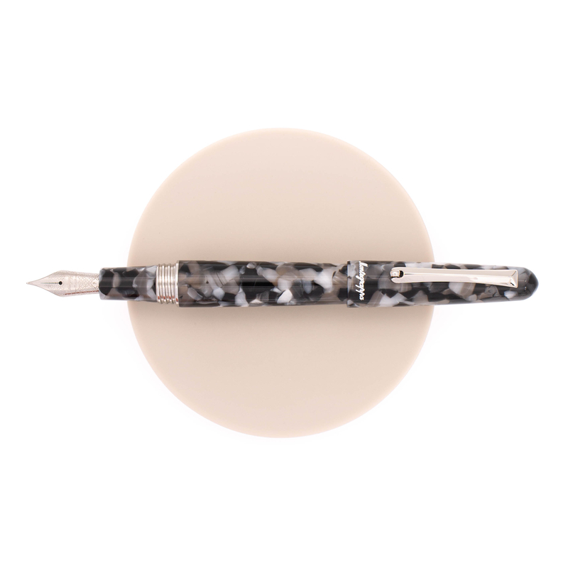 Montegrappa Montegrappa Elmo 01 Penna Stilografica Stonewash Grey Edizione Speciale