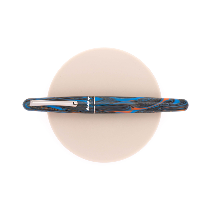 Montegrappa Montegrappa Elmo 01 Penna Stilografica Peacock Blue Edizione Speciale